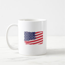 Taza De Café Bandera estadounidense