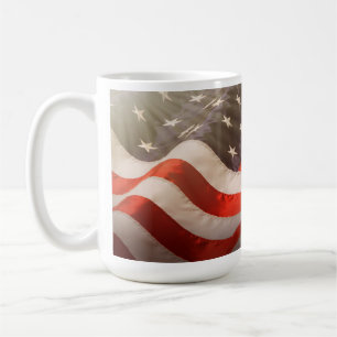 Taza De Café Bandera estadounidense