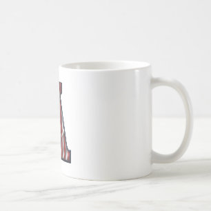 Taza De Café Bandera estadounidense.