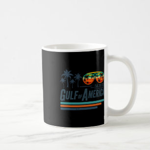 Taza De Café Bandera Estadounidense 2025 Del Golfo Retro De Est