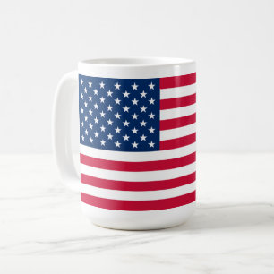 Taza De Café Bandera estadounidense Coffee Mugs Estados Unidos