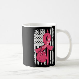 Taza De Café Bandera estadounidense coreana Karate Vintage 4 de