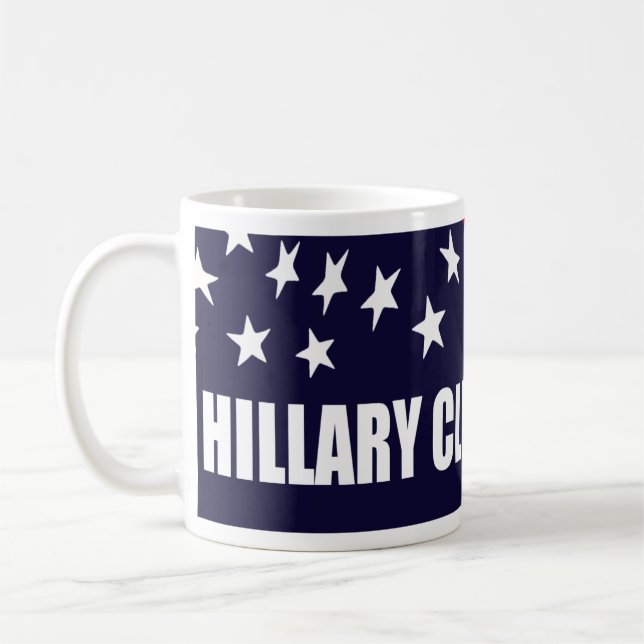 Taza De Café Bandera estadounidense de Hillary Clinton en 2016