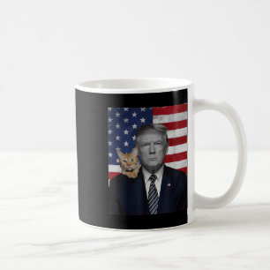 Taza De Café Bandera Estadounidense De La Política Funeraria Do
