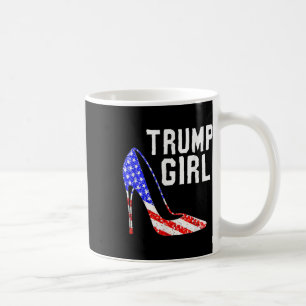 Taza De Café Bandera estadounidense de las elecciones de Trump 