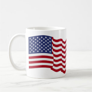Taza De Café Bandera estadounidense - Estados Unidos