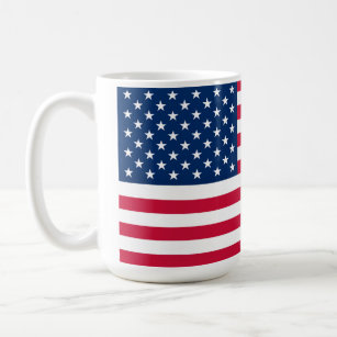 Taza De Café Bandera estadounidense Mug USA