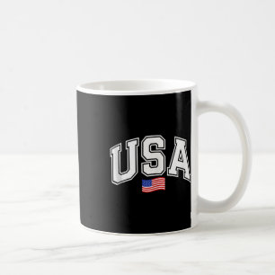 Taza De Café Bandera Estadounidense Patriótica 4 De Julio De W