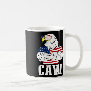 Taza De Café Bandera Estadounidense Patriótica Byld Eagle Caw 4