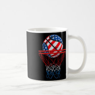 Taza De Café Bandera Estadounidense Patriótica Bysketbyll 4 De