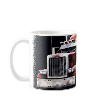 Bandera estadounidense Semi Truck