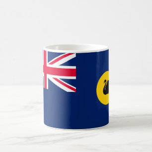 Taza De Café Bandera estatal de Australia Occidental