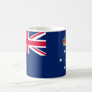 Taza De Café Bandera estatal de Victoria (Australia)