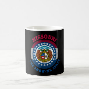 TAZA DE CAFÉ BANDERA ESTATAL MISSOURI SHOW-ME