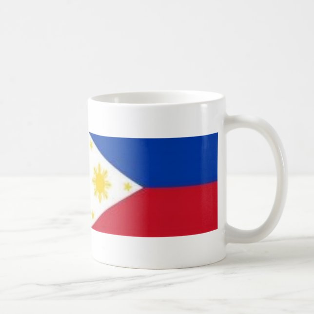 Taza De Café Bandera filipina (Derecha)