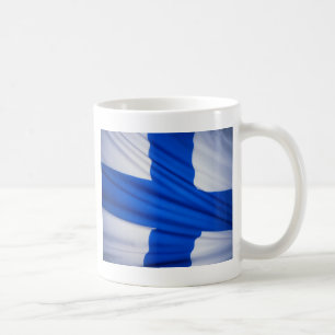 TAZA DE CAFÉ BANDERA FINLANDESA