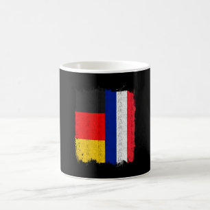 Taza De Café Bandera francesa alemana
