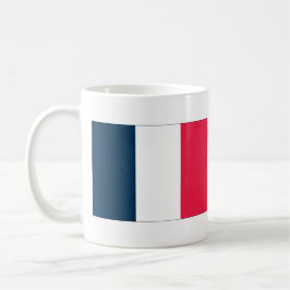 Taza De Café Bandera francesa y título del himno nacional