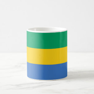 Taza De Café Bandera gabonesa (Gabón)