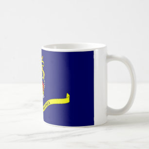 Taza De Café Bandera general del gobernador de Papúa Nueva