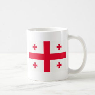 Taza De Café Bandera georgiana