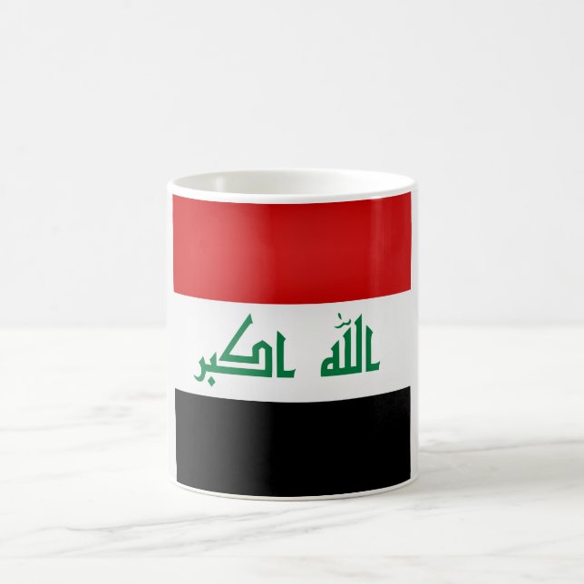 Taza De Café Bandera Guay Iraq (Centro)