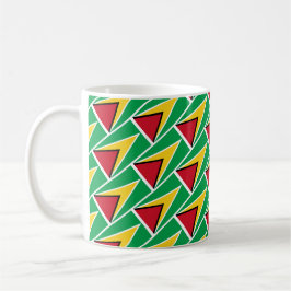Taza De Café BANDERA GUYANA Bendición Escritura Cristiana Perso