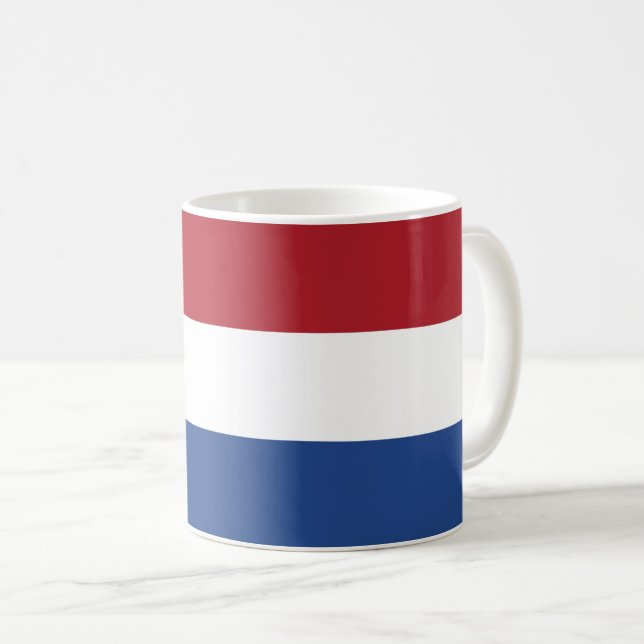 Taza De Café Bandera holandesa (Anverso derecho)