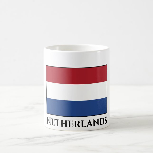 Taza De Café Bandera holandesa (Centro)