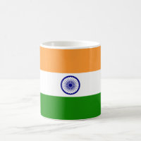 Bandera india (India) (país del Asia meridional) (