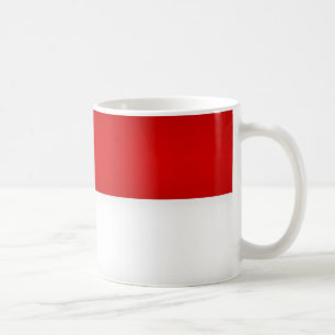 Taza De Café Bandera indonesia de Guay