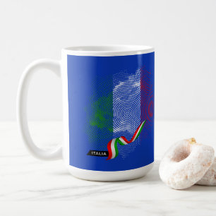 Taza De Café bandera italiana