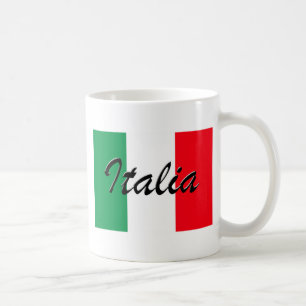 Taza De Café Bandera italiana - Alta calidad