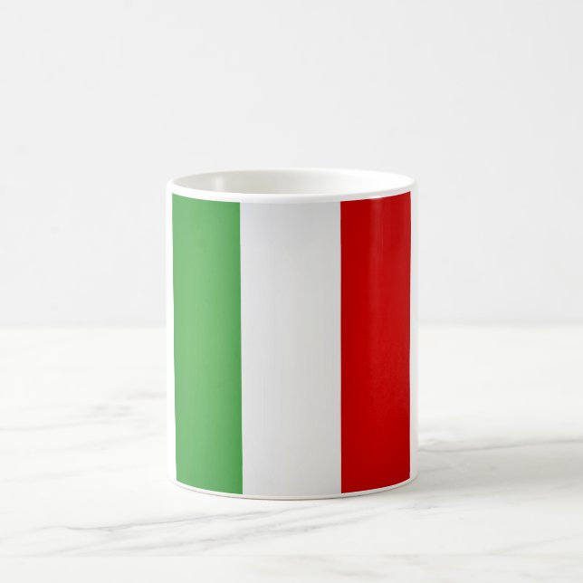 Taza De Café Bandera italiana de Guay (Centro)
