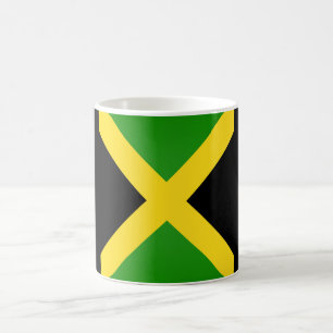 Taza De Café Bandera jamaiquina de Guay