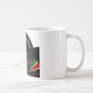 Taza De Café Bandera keniana inspiró arte de bienvenida a Jambo