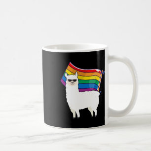 Taza De Café Bandera Lgbt Camiseta Llama Lesbiana Gay Resistien