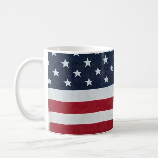 Taza De Café Bandera Mug (Izquierda)