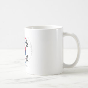 Taza De Café Bandera nacional de Corea del Sur: Orgullo Taegeuk