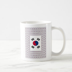 Taza De Café Bandera nacional de Corea del Sur: Orgullo Taegeuk
