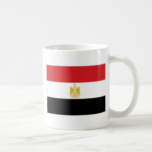Taza De Café Bandera nacional de Egipto