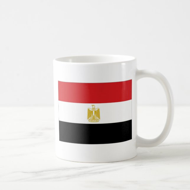 Taza De Café Bandera nacional de Egipto (Derecha)