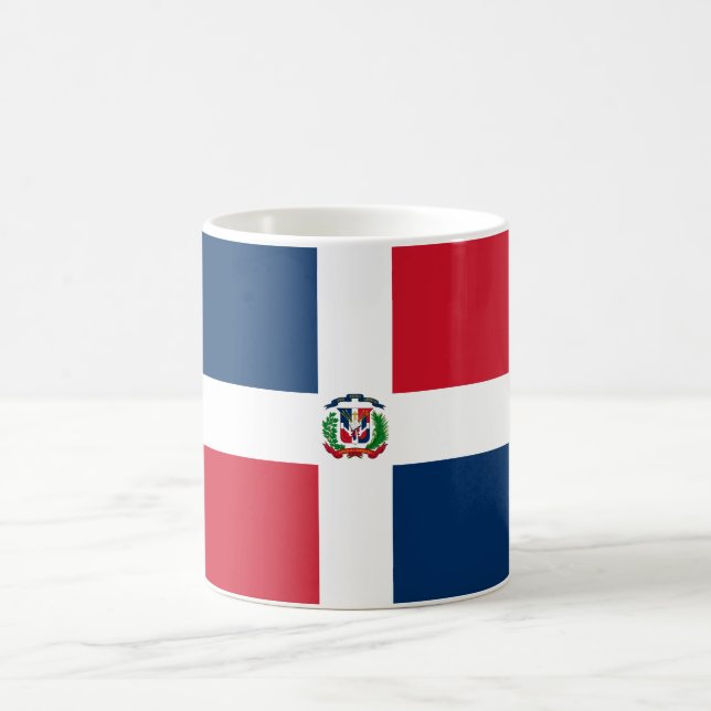 Taza De Café Bandera nacional del mundo de la República (Centro)