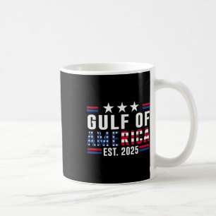 Taza De Café Bandera Norteamericana Retro Gulf Of Usa America 2