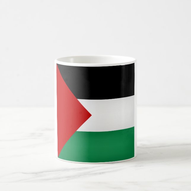 Taza De Café Bandera palestina de Guay (Centro)