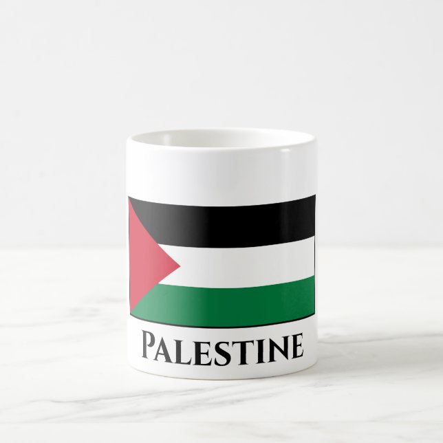 Taza De Café Bandera palestina (palestina) (Centro)