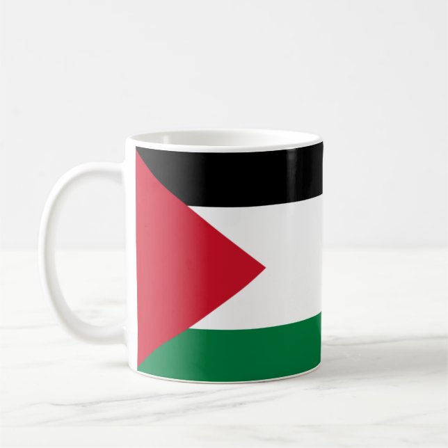Taza De Café Bandera palestina (palestina) (Izquierda)