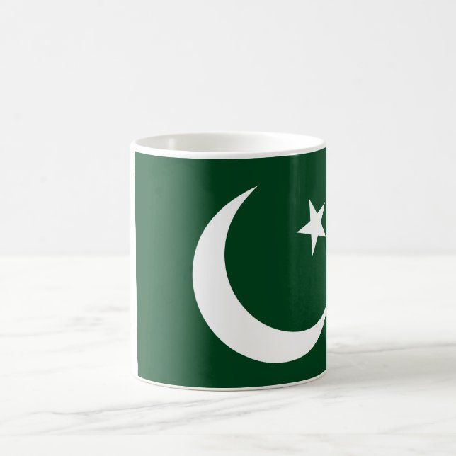 Taza De Café Bandera (paquistaní) de Paquistán (Centro)