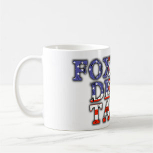 Taza De Café Bandera Patriótica del Delta del Tango Foxtrot