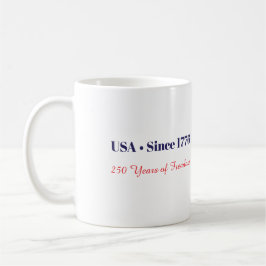 Taza De Café Bandera Patriótica Estadounidense Desde 1776 Liber